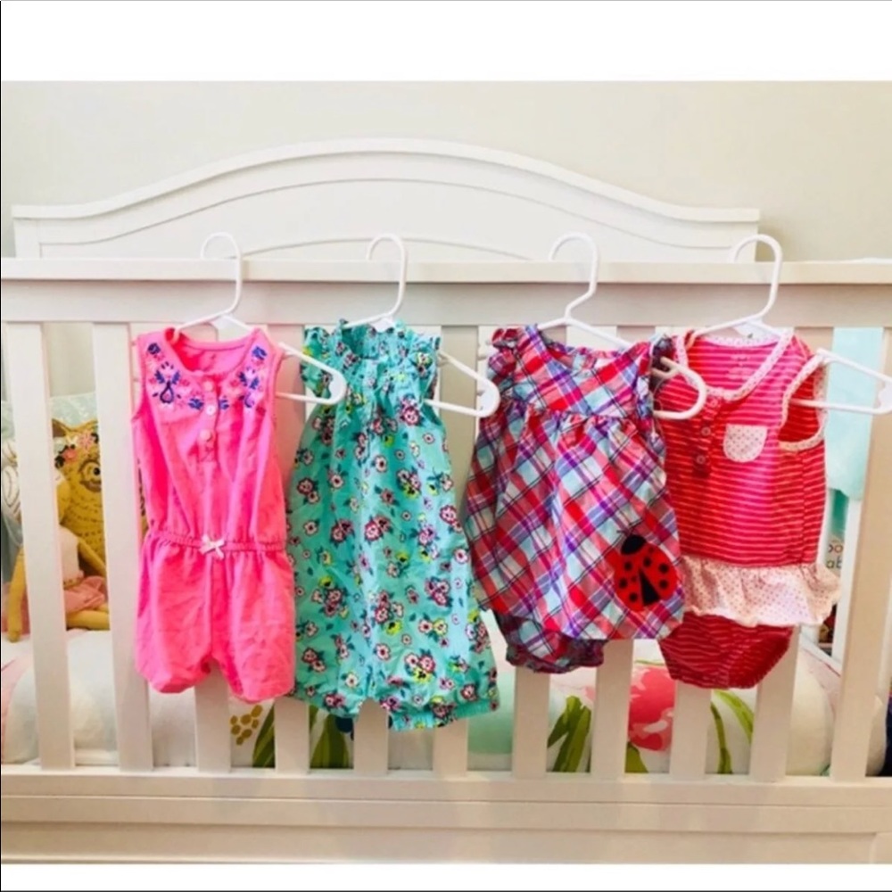 Bundle of 4 Sets for A Baby Girl -Size 9 Months